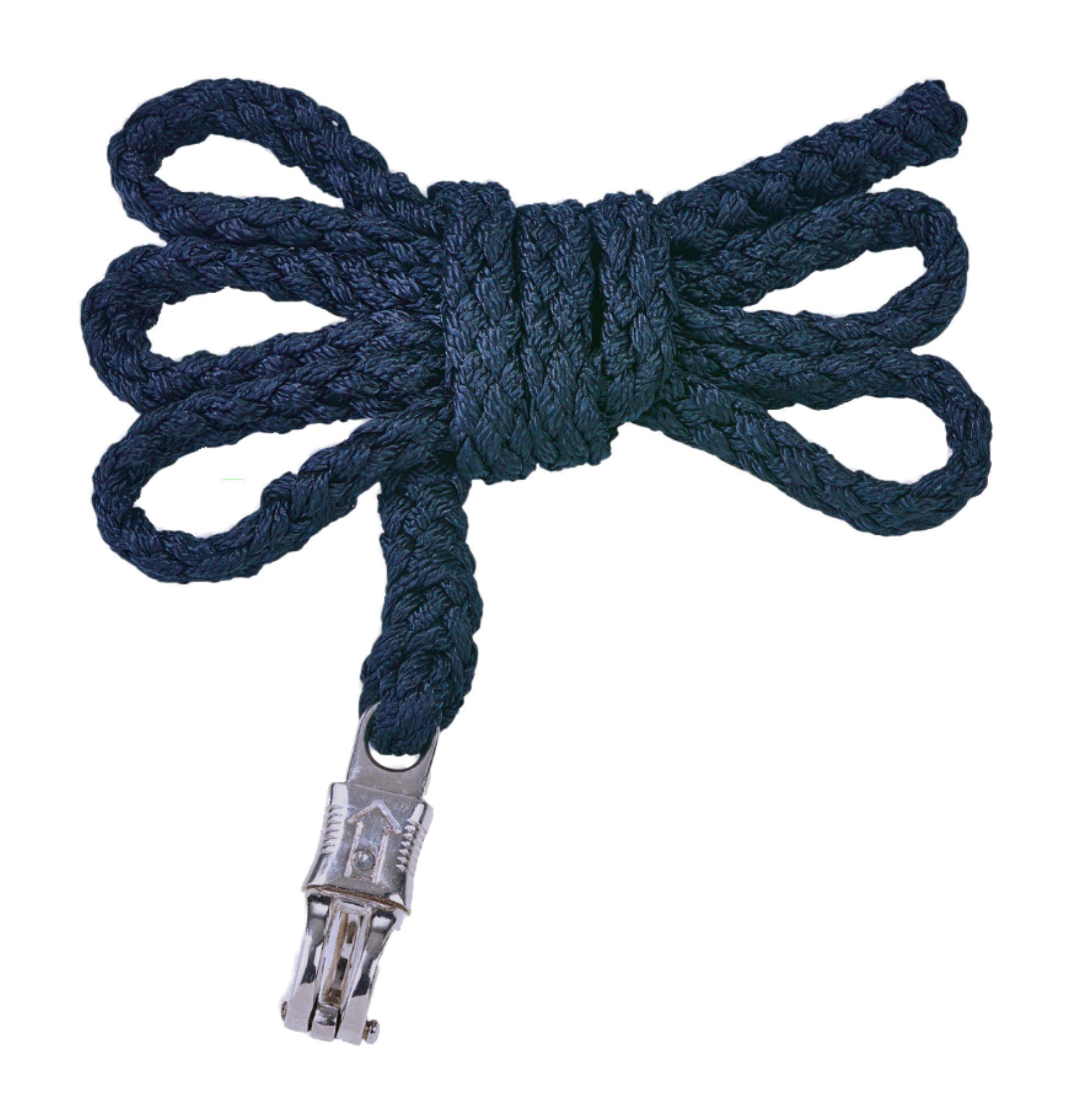 Busse Anbindestrick Uni, Führstrick mit Panikhaken, navy